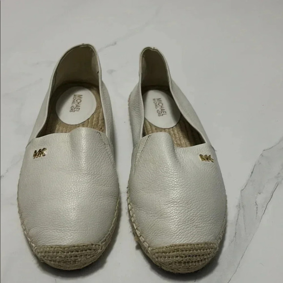 Michael Kors Women's White Espadrilles - Picture 3 of 4